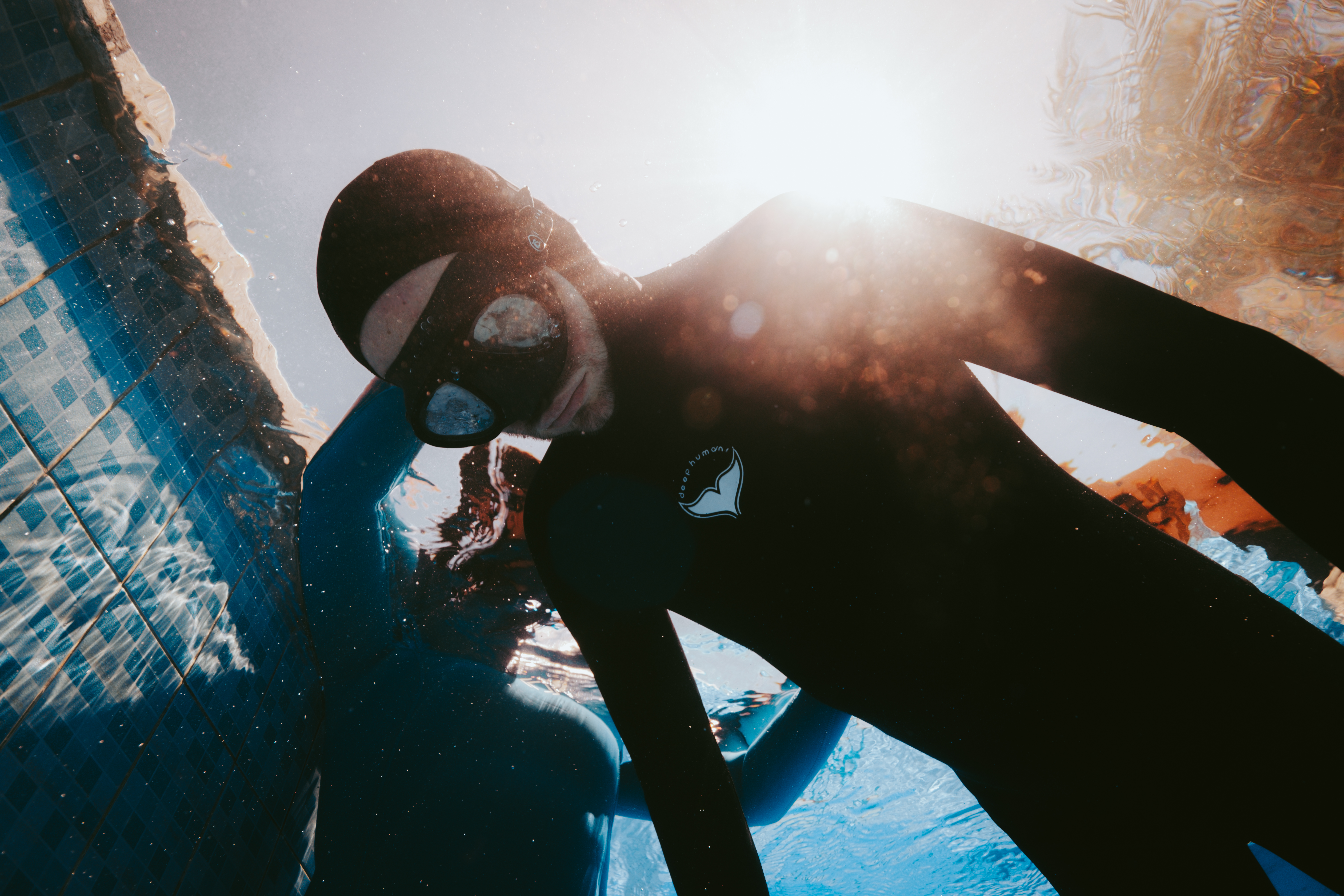 Freediving in Dahab, dive site